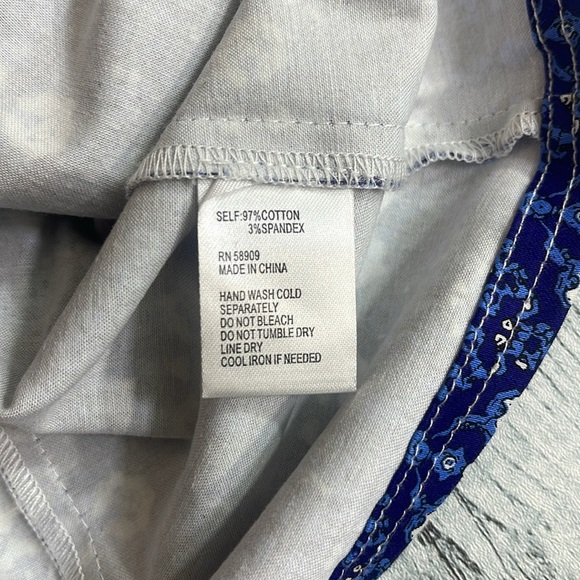 Gianni Bini Crop Stretch Zipper Blouse Small(?) - Picture 7 of 7